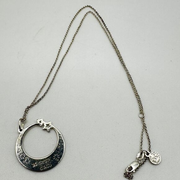 Tanya Moss Star and Moon Mexico 925 necklace! - Picture 9 of 12
